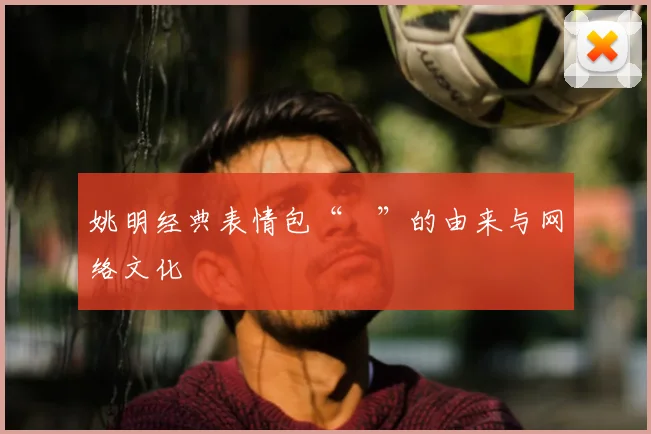 姚明经典表情包“囧”的由来与网络文化
